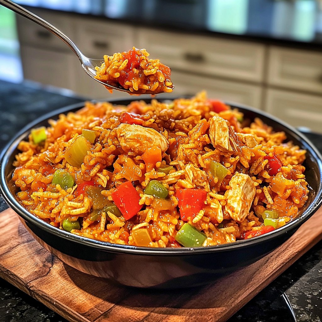 Simple Slow Cooker Chicken Jambalaya