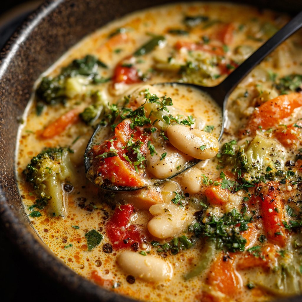 Sunday Creamy White Bean Stew
