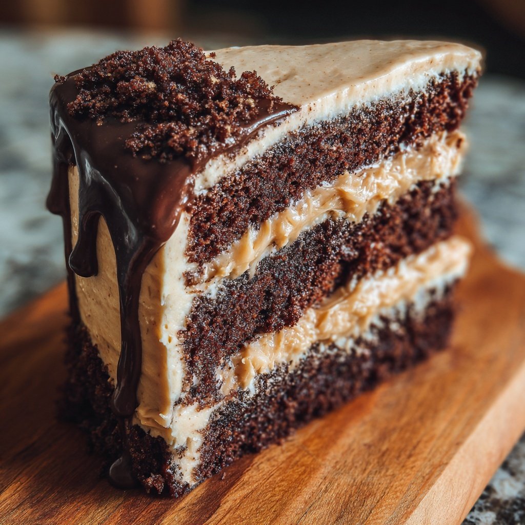 Chocolate Cake With Milk Frosting