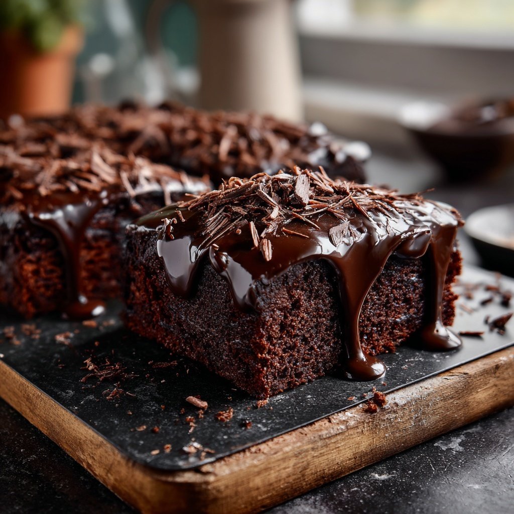 Chocolate Yogurt Snack Cake