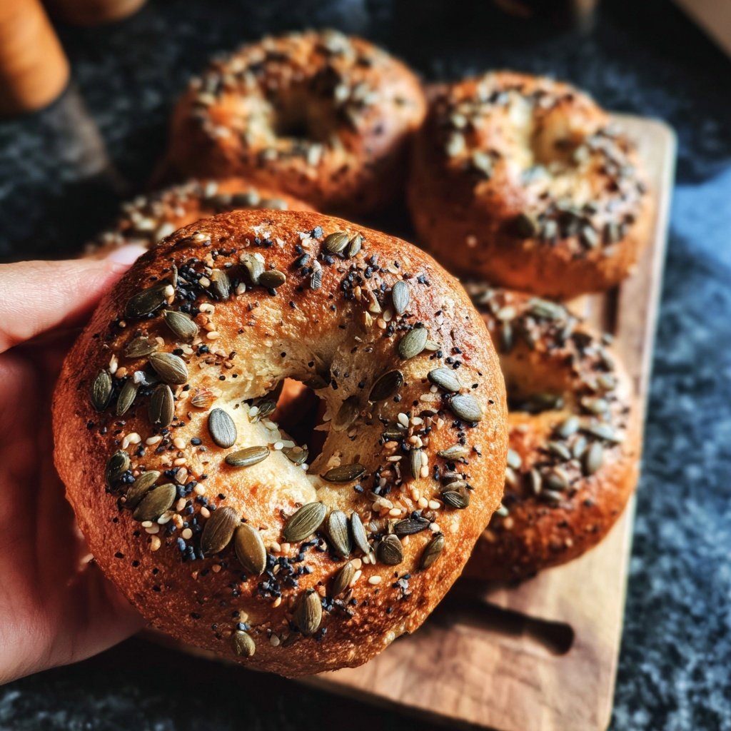 Homemade Protein Bagels Step By Step