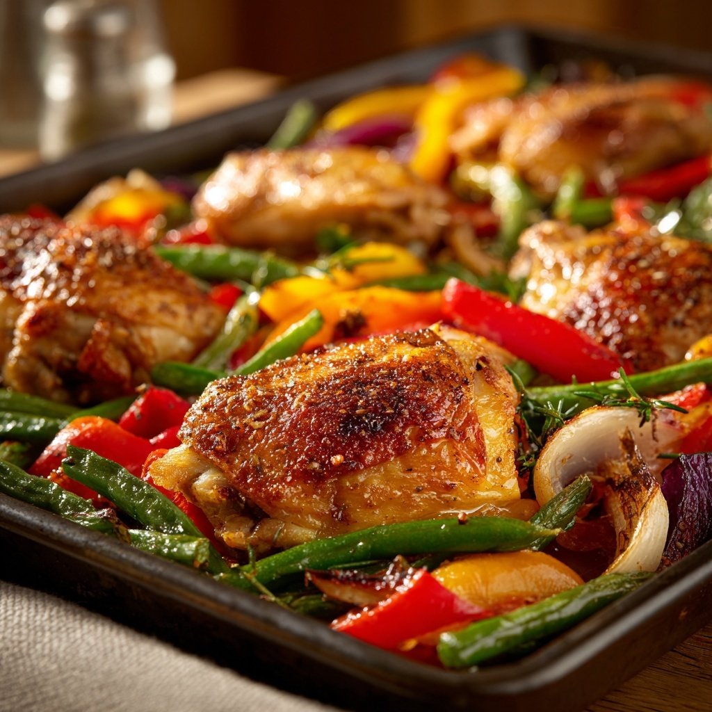 Easy Sheet Pan Dinner With Chicken