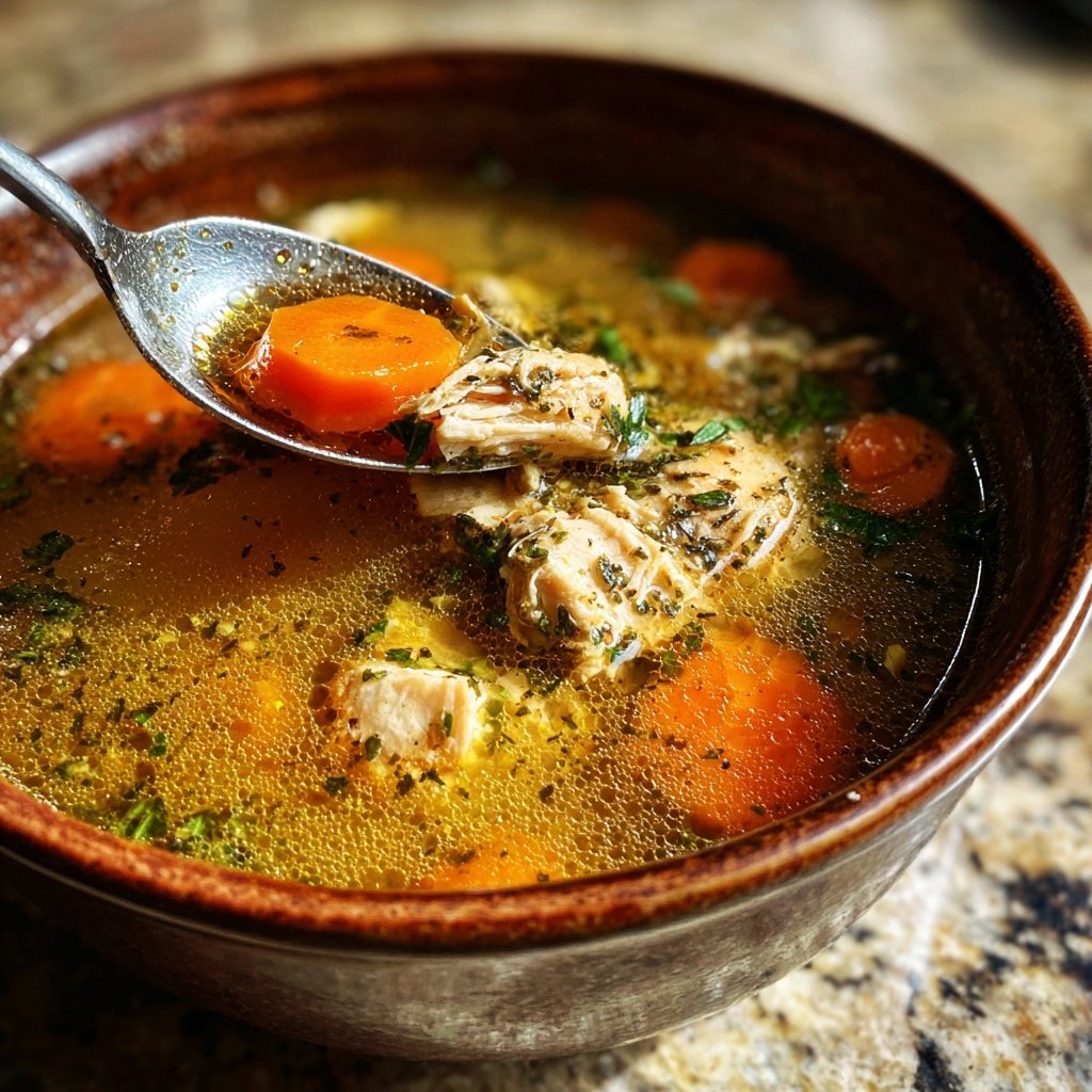 Fresh Chicken Soup from Scratch Recipe