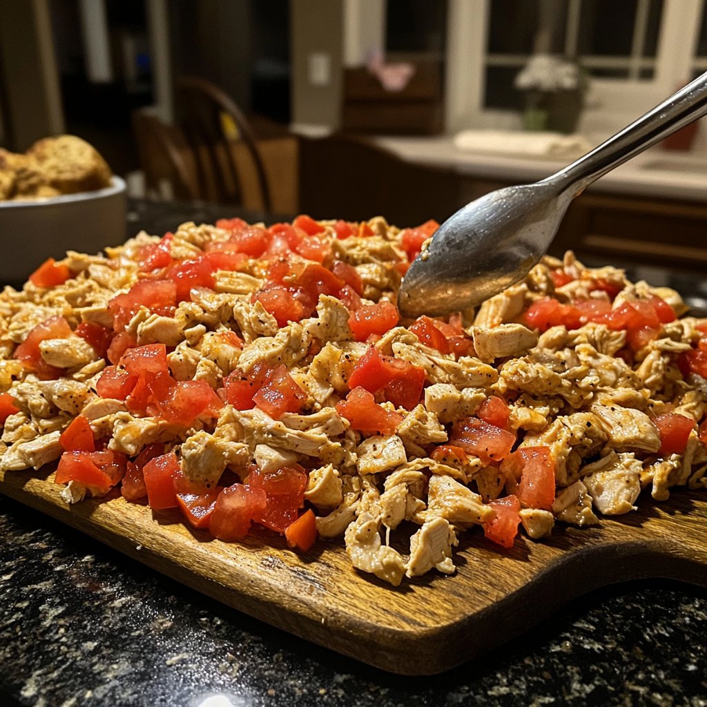 Easy Slow Cooker Chicken Taco Filling