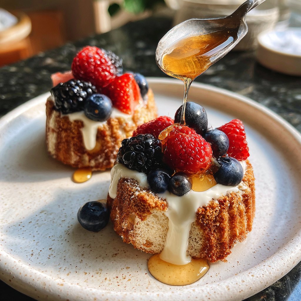 Cinnamon Vanilla Yogurt Breakfast Cups