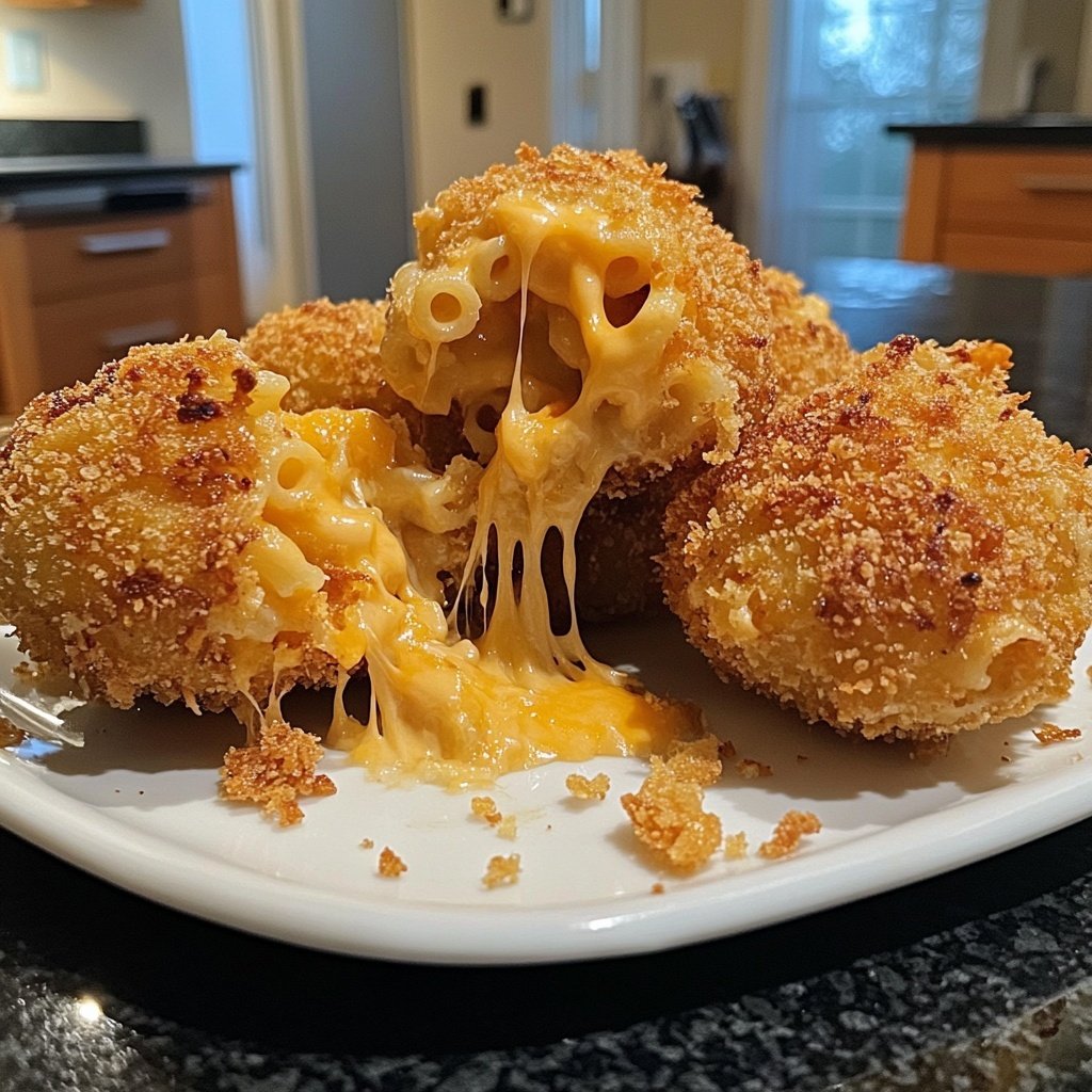 Fried Mac and Cheese Bites