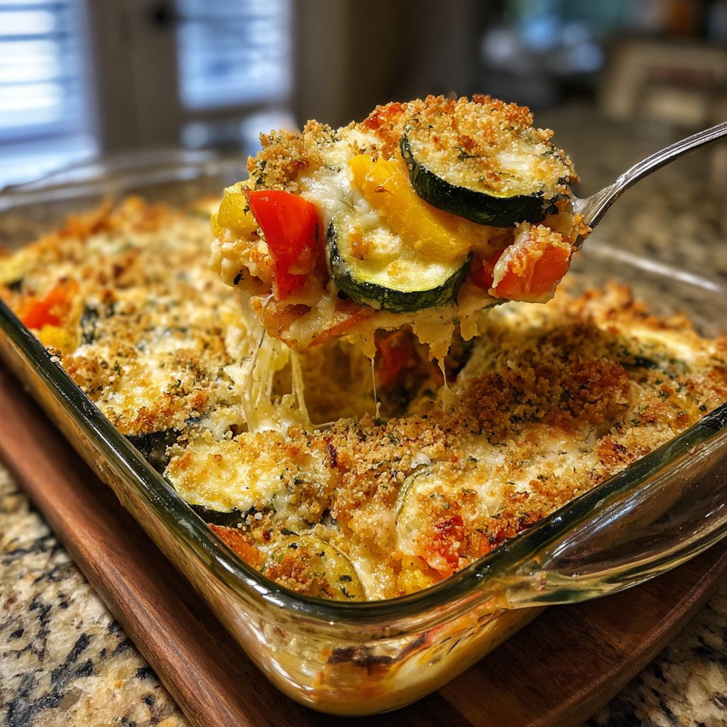 Sunday Baked Vegetable Casserole