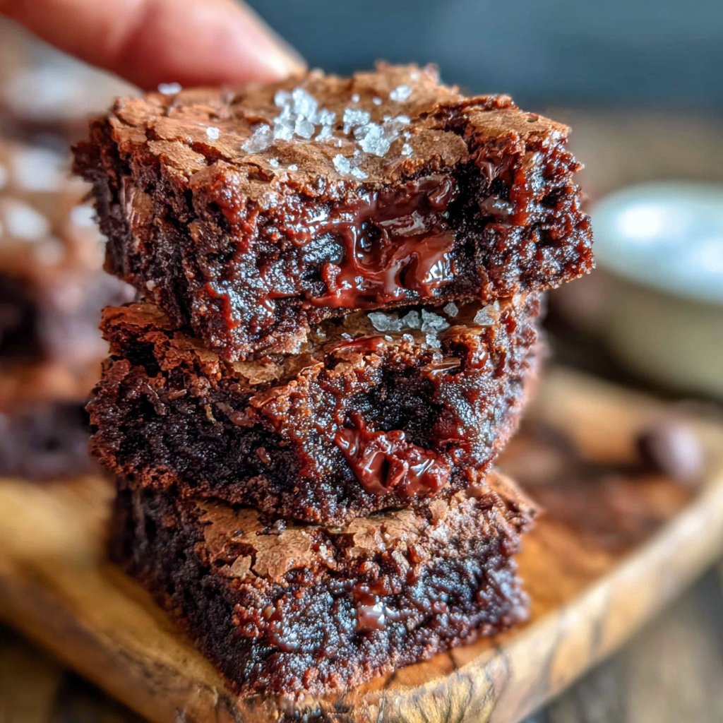 Crackly Top Brownies