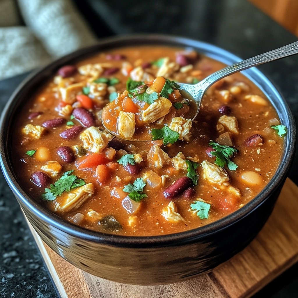 Budget-Friendly Slow Cooker Chicken Chili