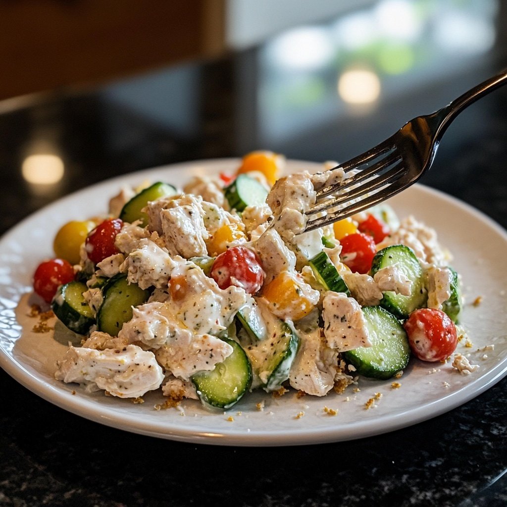 Meal Prep Greek Yogurt Chicken Salad Lunch