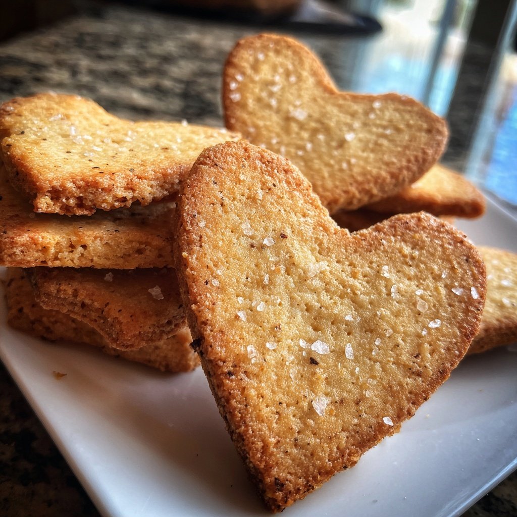 Valentines Snacks Heart Shaped Crackers