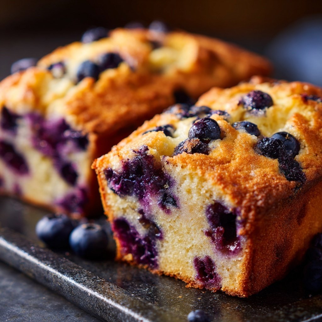 Blueberry Lemon Quick Bread